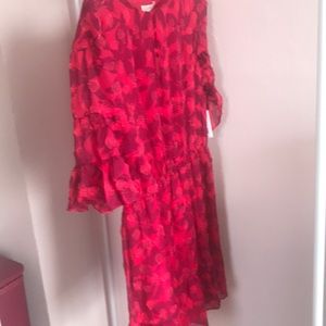 Red joie dress